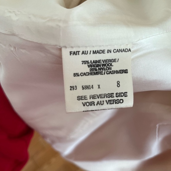 Box Review Collection Women's Cream Blazer - Picture 4 of 4